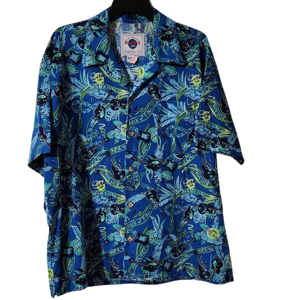 Hard Rock Cafe Mens Shirt Short Sleeve Size Small